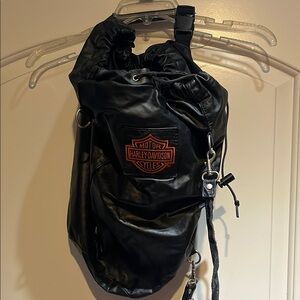 Harley-Davidson Black Leather Men's Bag